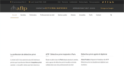Desktop Screenshot of afip-detective.com